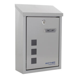 Rottner postaláda Casa cilinderzárral inox