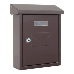 Rottner postaláda Cesena cilinderzárral barna