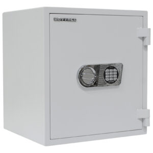 Rottner tűzálló páncélszekrény Mabisz E kategória Opal Fire Premium OPD 55 elektronikus zárral szürke