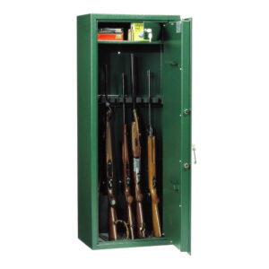 Rottner lőszer-/fegyvertároló szekrény Mabisz A kategória Premium WF140 E7 elektronikus zárral zöld
