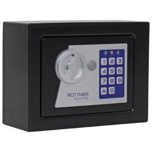 Rottner kulcstároló széf X-Key elektronikus zárral fekete