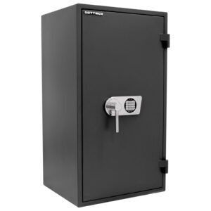 Rottner tűzálló páncélszekrény Mabisz E kategória Fire Profi Premium 100 elektronikus zárral antracit